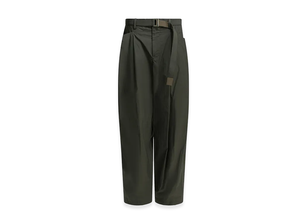 sacai Typewriter Parachute Pants "Green"