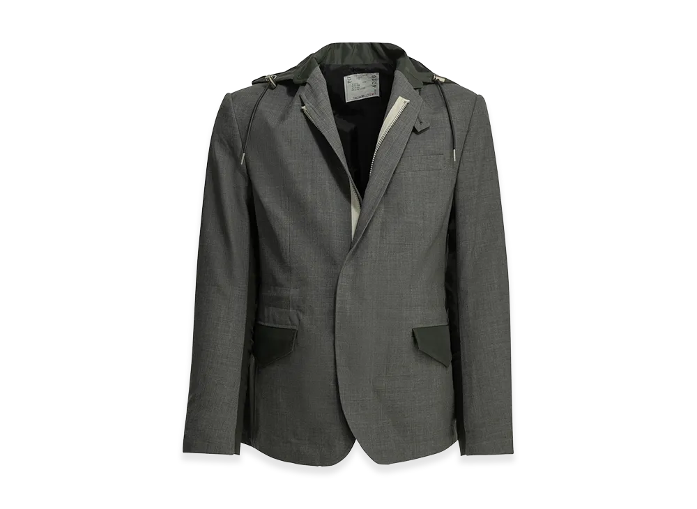 sacai x Nylon Blazer "Gray"