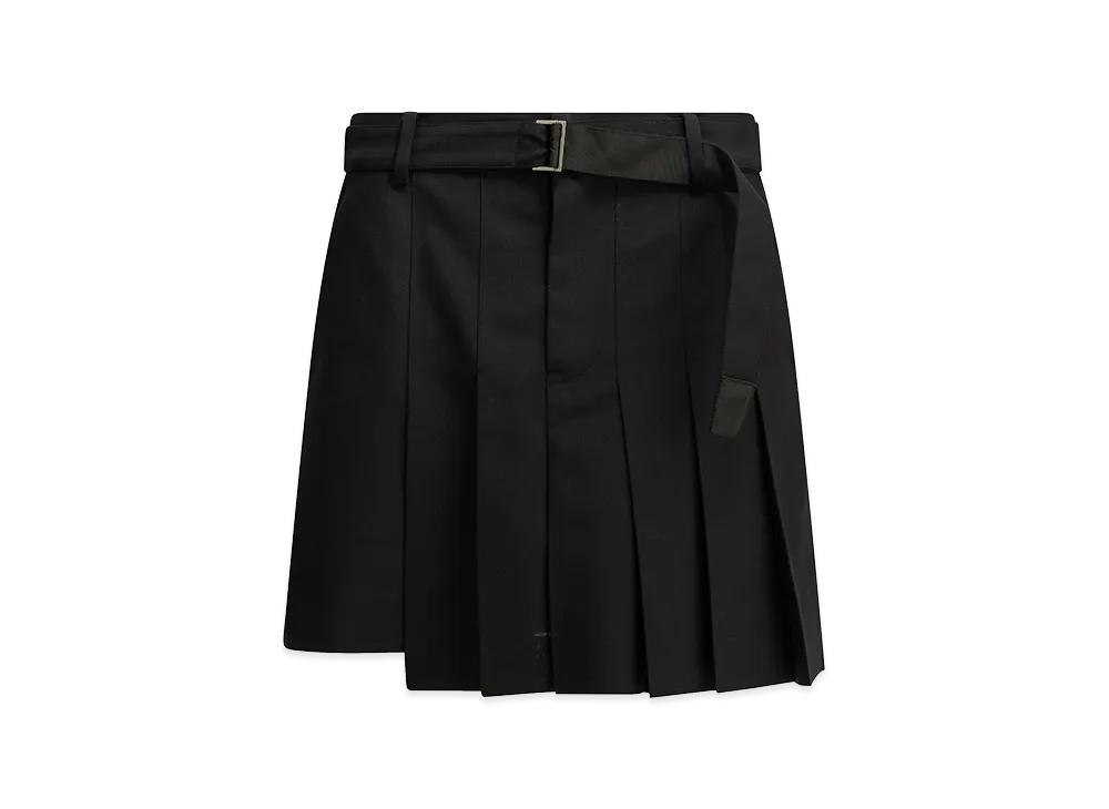 sacai Women's Formal Shorts Made Of Wool Blend "Black"