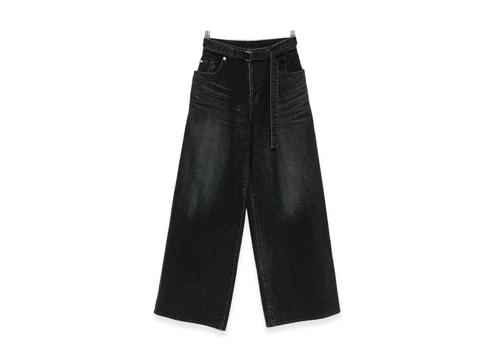 sacai Women's Jeans "Black"