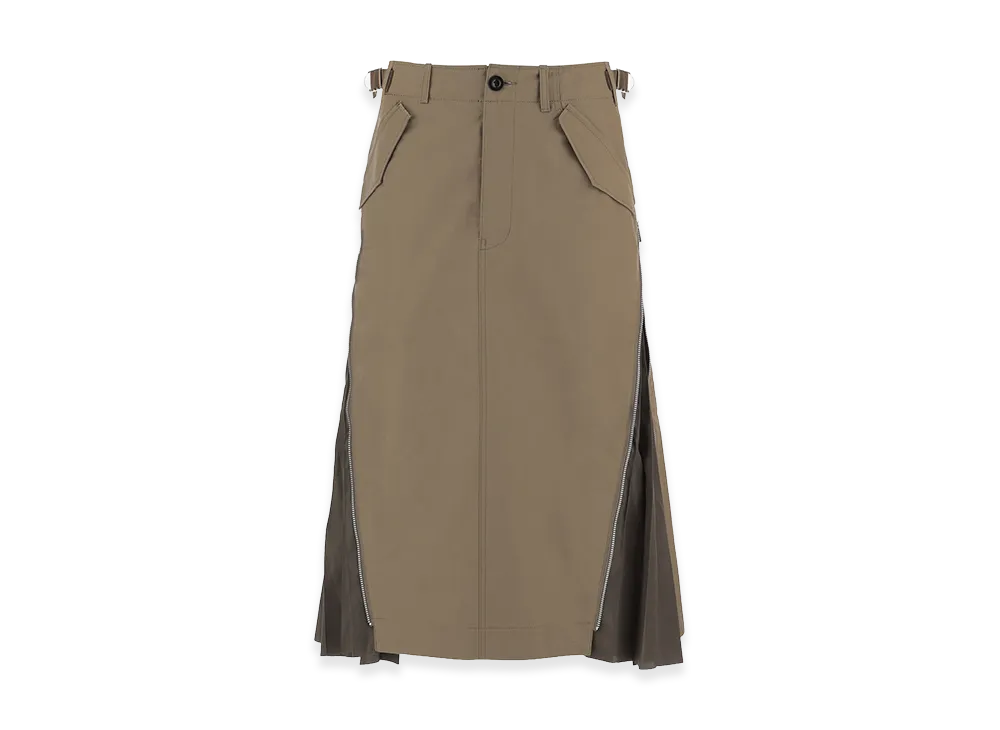 sacai Women's Skirts "Beige/Khaki"