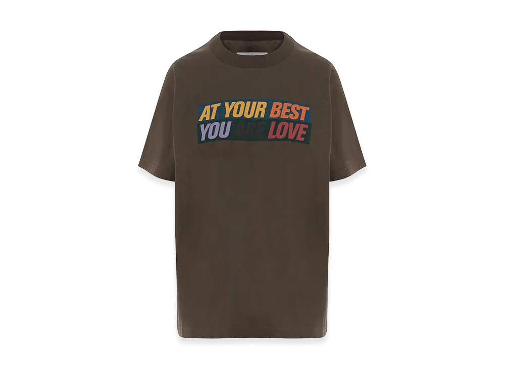sacai Women's T-Shirt "Dark Khaki"
