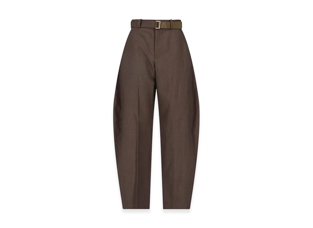 sacai Women's Trousers "Brown"