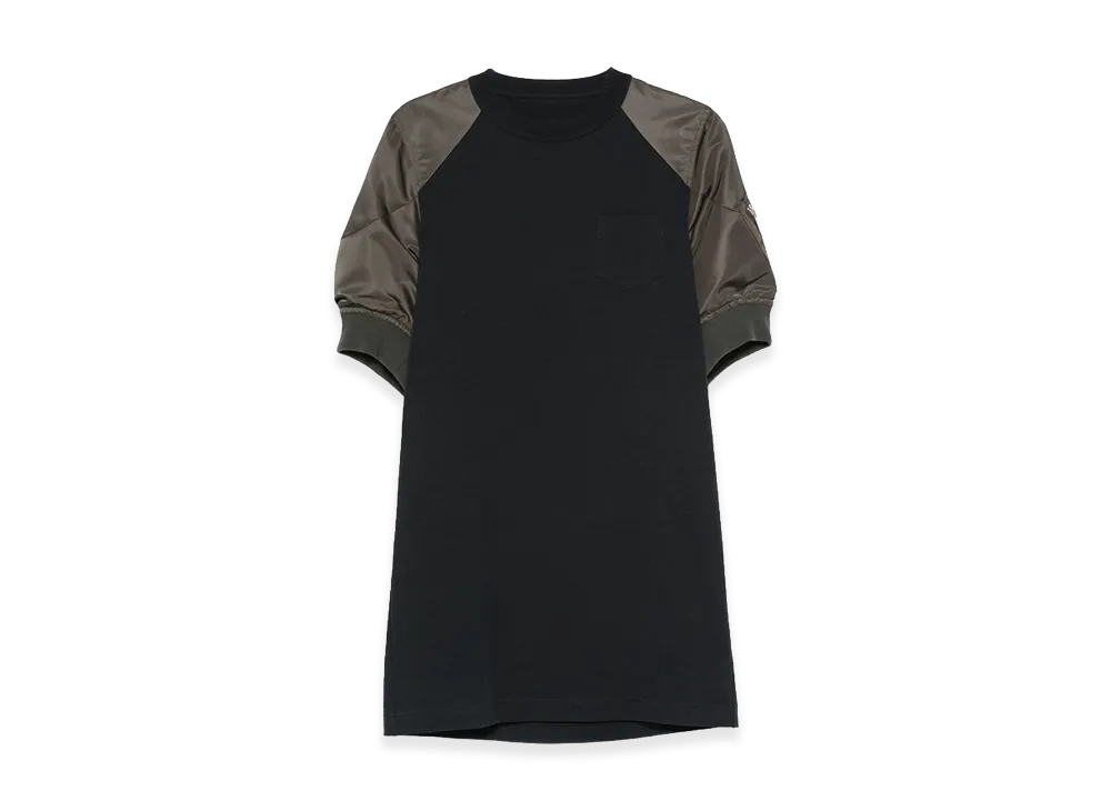 sacai Women's Dress "Black/Green"