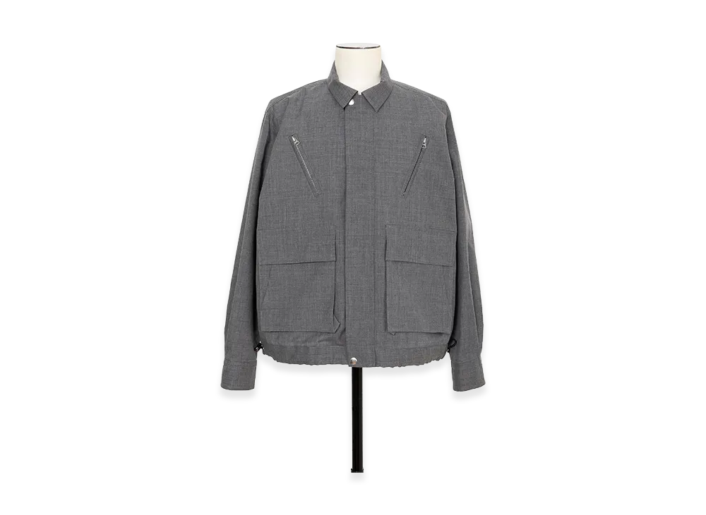 sacai Suiting Blouson "Gray"