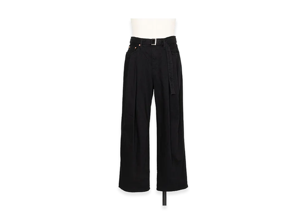 sacai Denim Pants "Black"