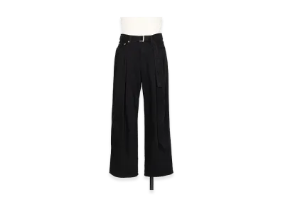 sacai Denim Pants "Black"