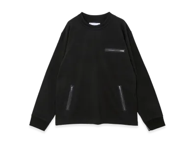 sacai Cotton Jersey L/S T-Shirt "Black"