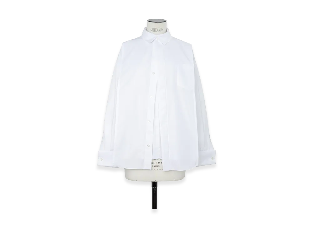 sacai Women's Poplin Shirt "Off White"