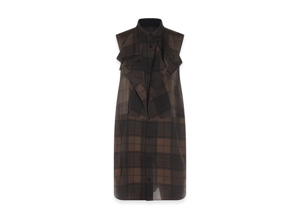 sacai Women's Dresses "Khaki/Navy"