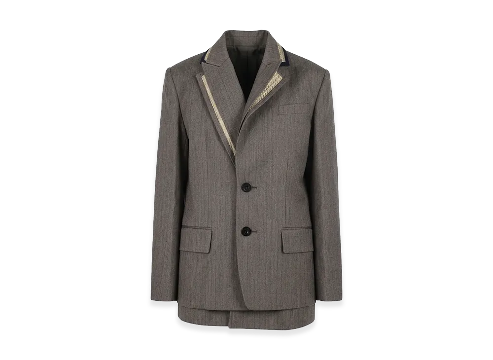 sacai Women's Jackets "Brown"