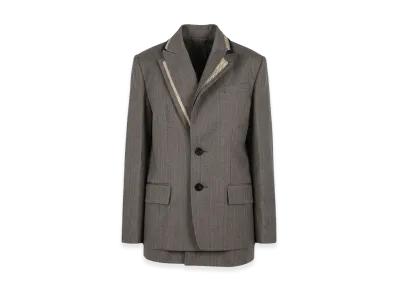 sacai Women's Jackets "Brown"