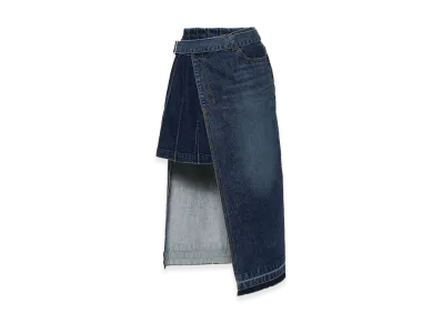 sacai Women's Skirts "Blue"