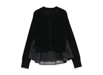 sacai Women's Sweaters "Black"