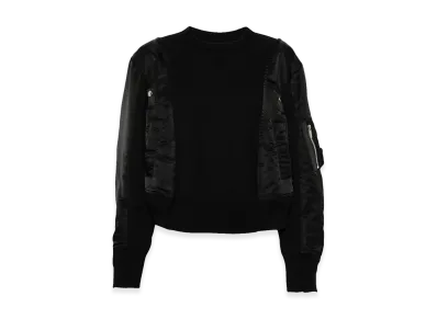 sacai Women's Sweaters "Black"