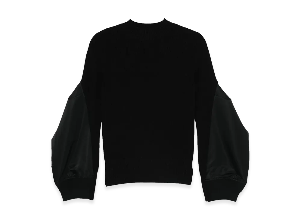 sacai Women's Sweaters "Black"