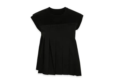 sacai Women's T-Shirts "Black"
