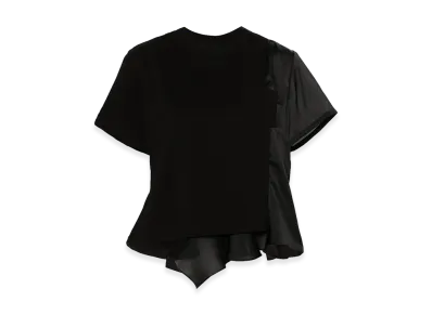 sacai Women's T-Shirts "Black"