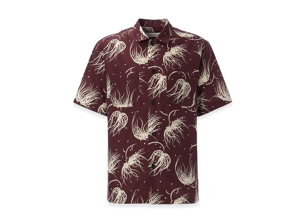 sacai Polos "Bordeaux"