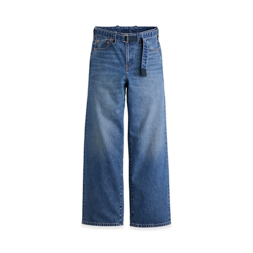 sacai x Levi's Belted Wide Pants "Blue"