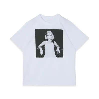 sacai Deborah Harry portrait by Robert Mapplethorpe T-shirts "White"
