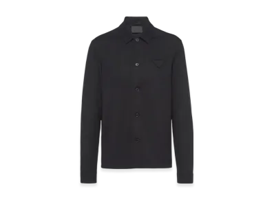 PRADA Wool Blend Shirt "Black"