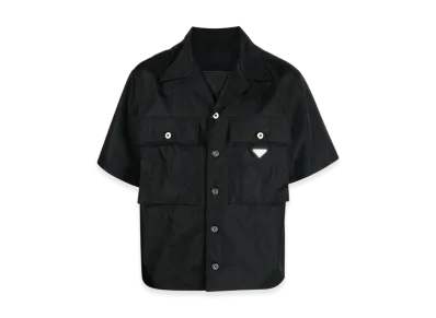 PRADA Short Sleeve Re-Nylon Shirt "Black"