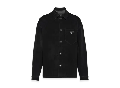 PRADA Stretch Cotton Shirt "Black"