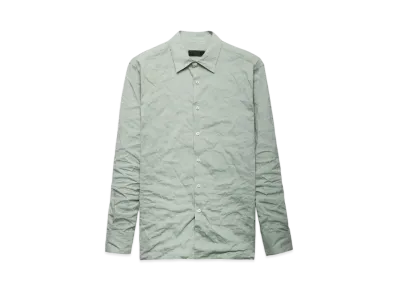 PRADA Men's Technical Cotton Shirt "Green"