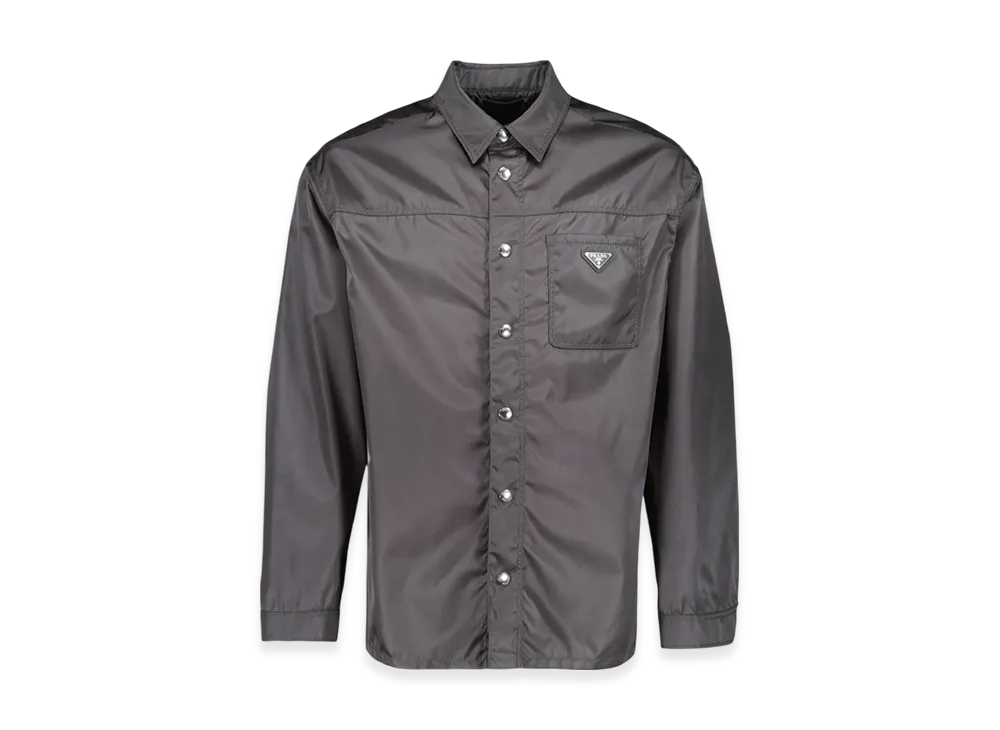 PRADA Re-Nylon Shirt "Iron Grey"