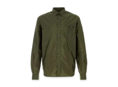 PRADA Re-Nylon Classic Fit Shirt "Green"