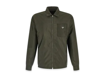 PRADA Re-Nylon Feather Shirt "Green"
