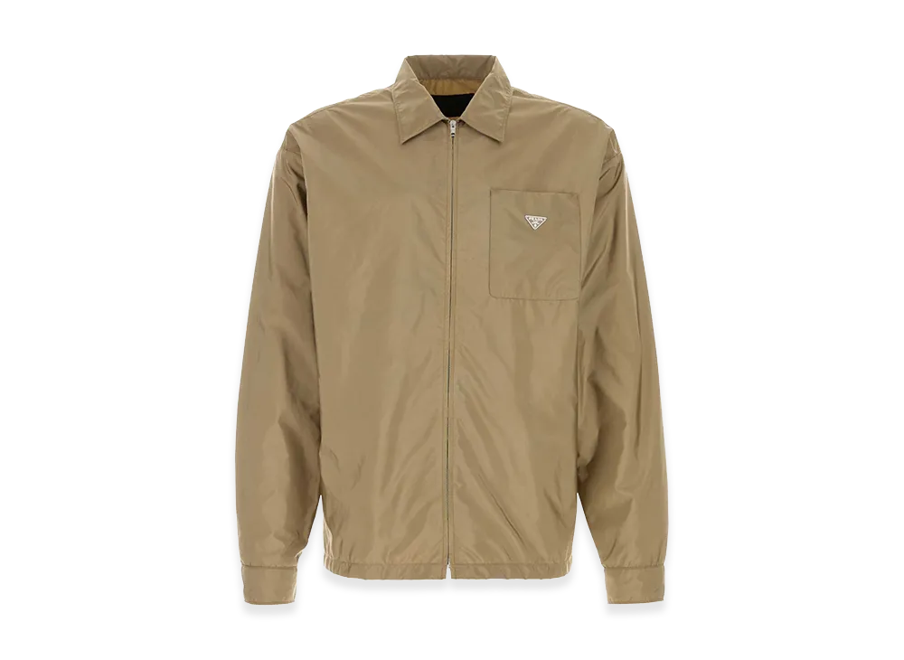 PRADA Re-Nylon Shirt "Beige"