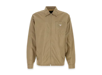PRADA Re-Nylon Shirt "Beige"