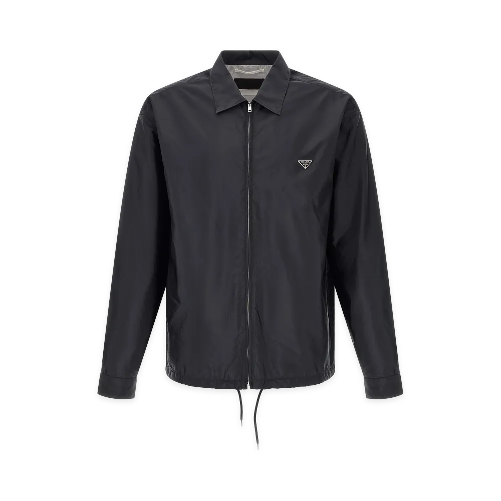 PRADA Re-Nylon Piuma Overshirt "Blue"