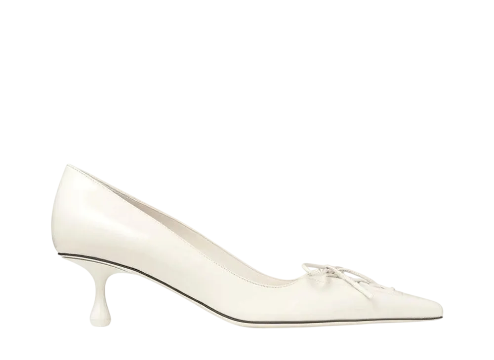 Jimmy Choo Women's Scarlett 50 Naplak Leather Pumps "Latte"
