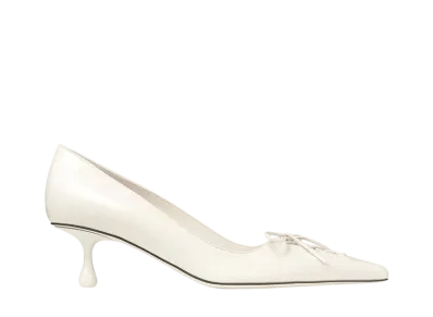 Jimmy Choo Women's Scarlett 50 Naplak Leather Pumps "Latte"