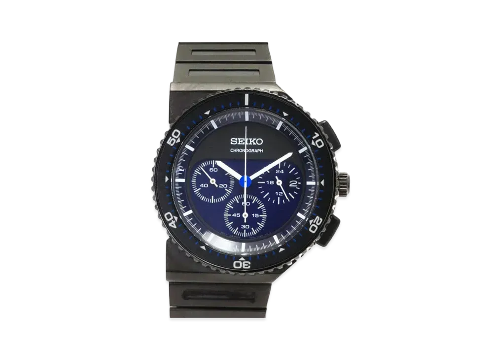 SEIKO Spirit x White Mountaineering Chronograph Giugiaro Design "Blue" SCED033
