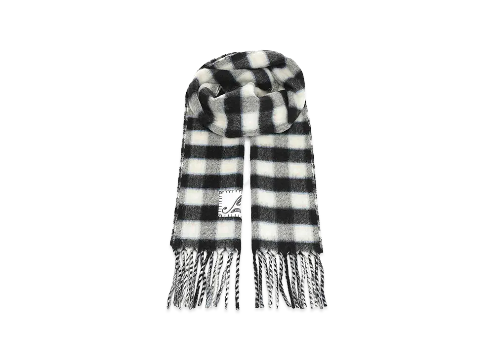 MARNI Women's Double-Face Wool Scarf "Grey"