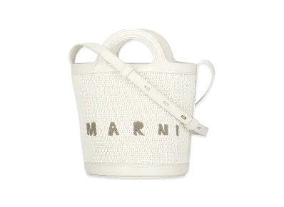 MARNI Women's 'Tropicalia' Small Bucket Bag "White"