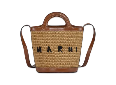 MARNI Tropicalia Basket Bag Small "Siena"