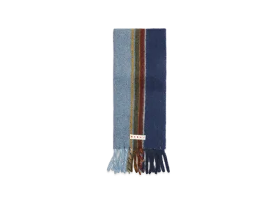 MARNI Wool Scarf "Stripped"