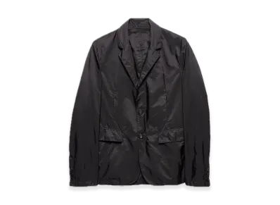 PRADA Single-Breasted Re-Nylon Jacket "Black"
