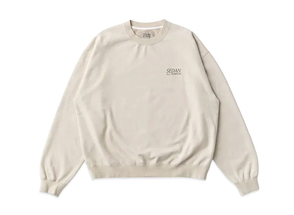 SEDAN ALL-PURPOSE OG Logo Sweatshirt "Pale Stone"