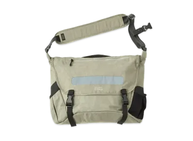 SEDAN ALL-PURPOSE Overdyed Nylon Messenger Bag "Marble Grey"