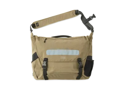 SEDAN ALL-PURPOSE Overdyed Nylon Messenger Bag "Washed Khaki"
