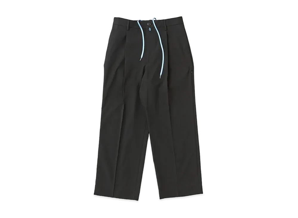 SEDAN ALL-PURPOSE Ventilation Wide Slacks "Black"