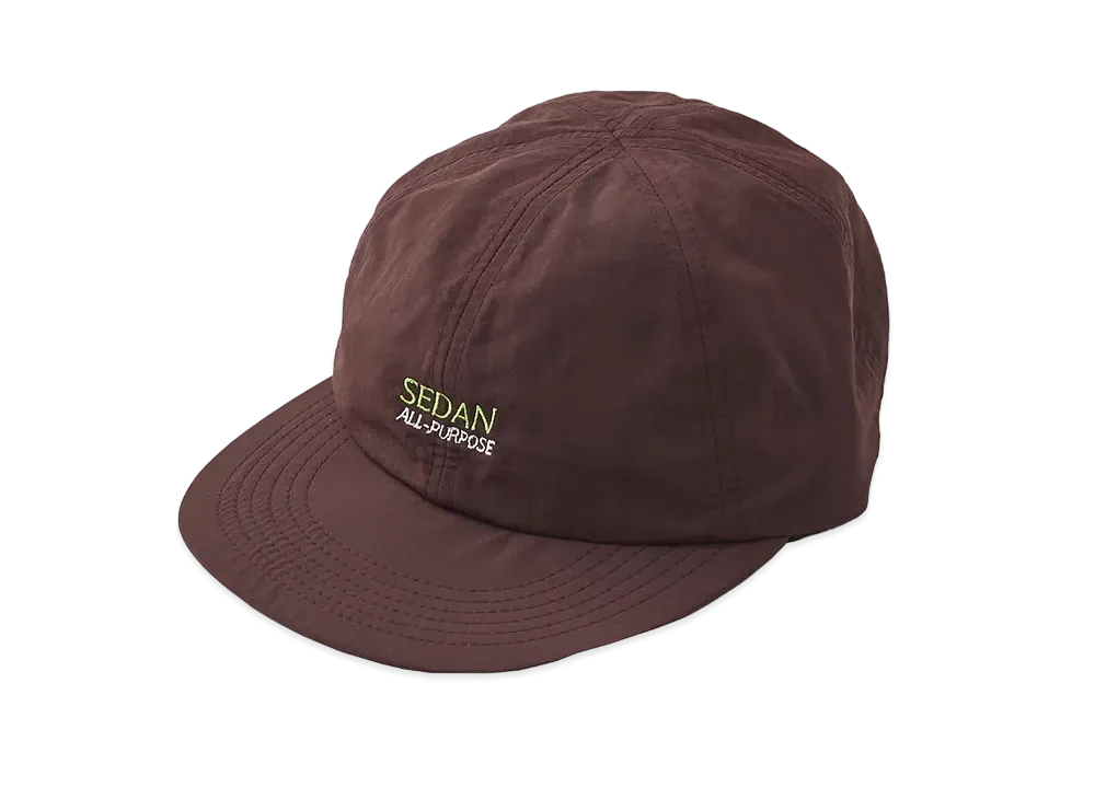 SEDAN ALL-PURPOSE Tech Logo Camp Cap "Dark Brown"