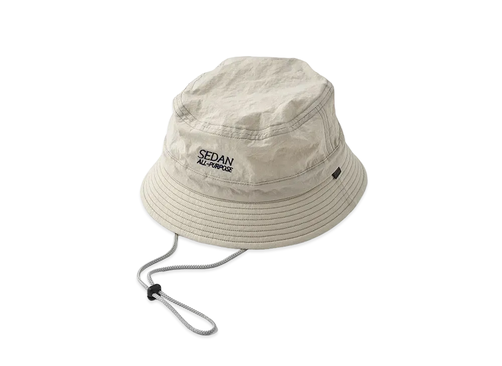 SEDAN ALL-PURPOSE OG Logo Bucket Hat "Stone"