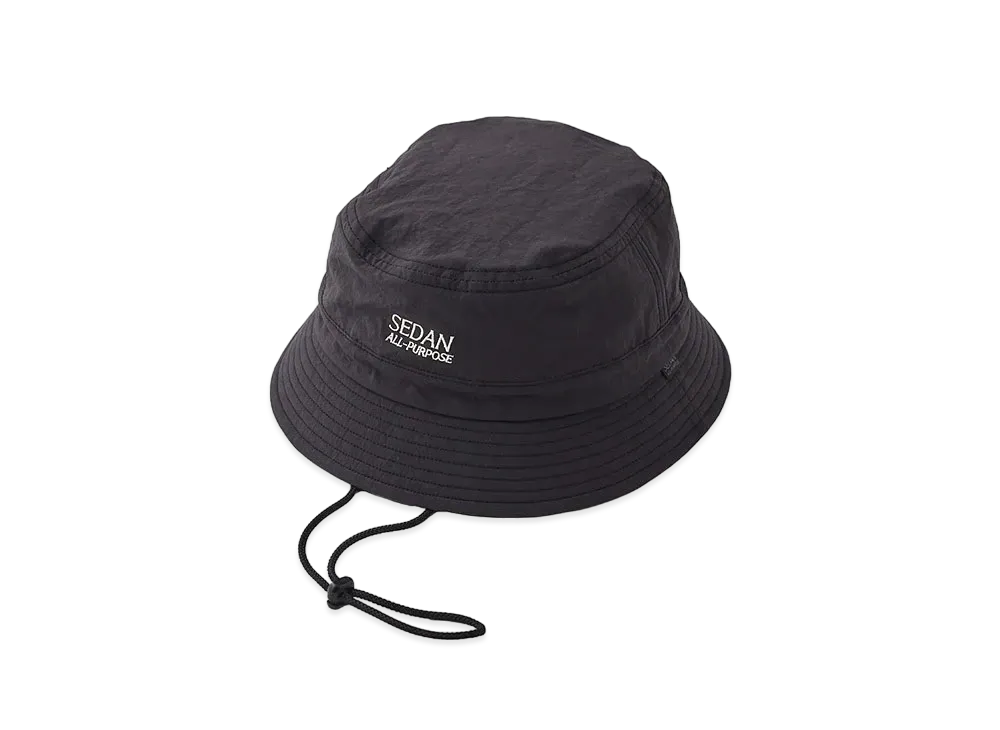 SEDAN ALL-PURPOSE OG Logo Bucket Hat "Black"